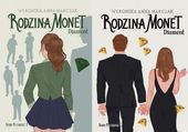 2W1 RODZINA MONET TOM 4 DIAMENT CZĘŚĆ 1 + DIAMENT CZĘŚĆ 2 -MARCZAK WERONIKA