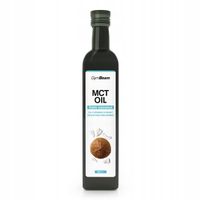 OLEJ MCT KOKOSOWY NATURALNY DIETA KETO TRATA WAGI WYDOLNOŚĆ GymBeam 500 ml