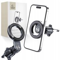 UCHWYT SAMOCHODOWY DO KRATKI DO MAGSAFE NA IPHONE 12 13 14 15 16 MOCNY