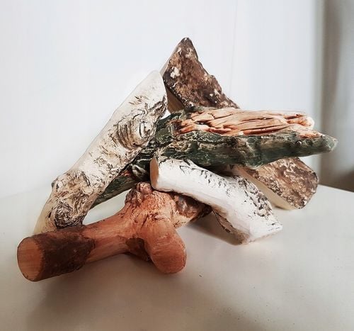 DREWNO OZDOBNE POLANA CERAMICZNE BIOKOMINEK MIX na Arena.pl