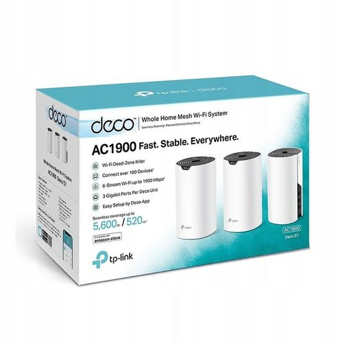 TP-LINK System WiFi Deco S7(1-pak) AC1900 na Arena.pl
