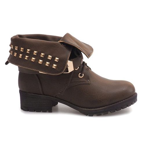 Botki Workery 6616 Khaki r.36 na Arena.pl