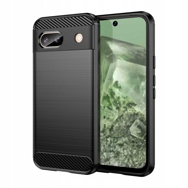 Spacecase Carbon Google Pixel 8A Black zdjęcie 2