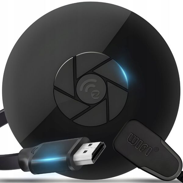 ADAPTER WIFI HDMI BEZPRZEWODOWY CHROMECAST MIRRORSCREEN 2W1 SMARTBOX zdjęcie 1
