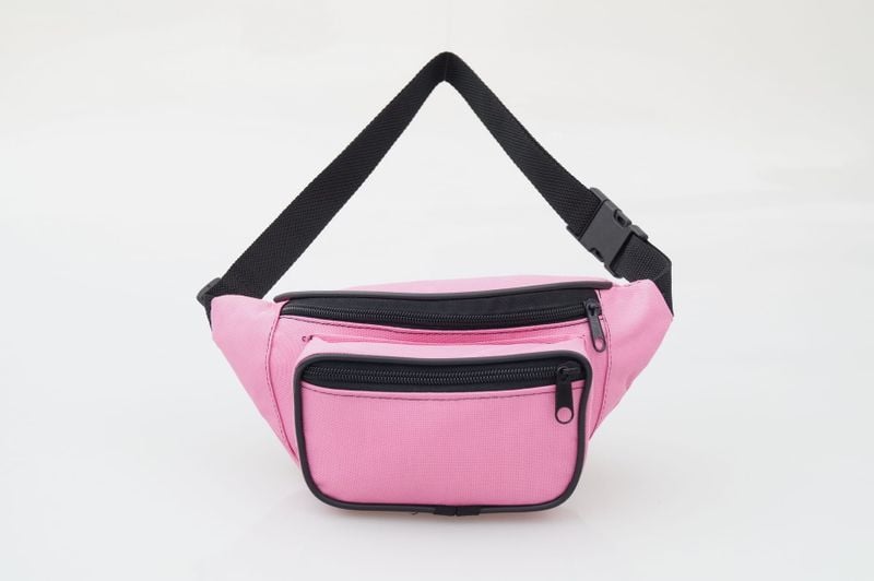 NERKA saszetka biodrówka damska polska N109 różowa zdjęcie 4