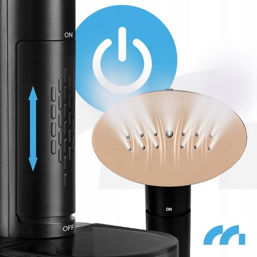 PAROWNICA DO UBRAŃ ŻELAZKO PAROWE STEAMER ZESTAW KLIPS ETUI 2000W na Arena.pl