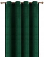 Zasłona Welur Na Przelotkach 140x270 VELVET GRUBA GOTOWA WELWETOWA 270