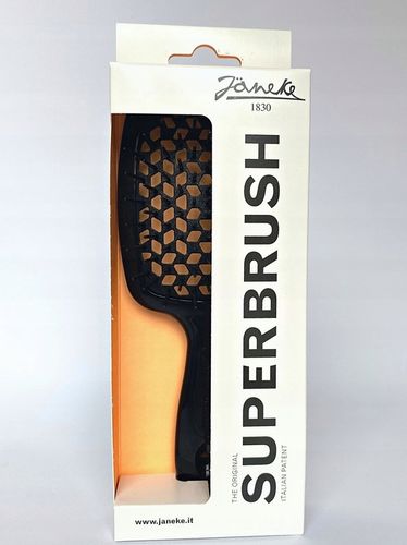 JANEKE SUPERBRUSH Szczotka do rozczesywania włosów czarna roz. Normal na Arena.pl