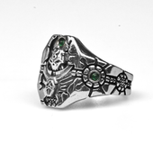 Necron | Rozmiar Regulowany | Metal | Pierścień | Warhammer 40k