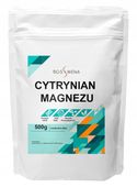 Cytrynian magnezu 500g - magnez w proszku BIOSWENA jakość PREMIUM