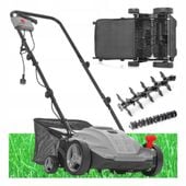 WERTYKULATOR AERATOR elektryczny do TRAWY 5w1 2500W kosz 30L REGULACJA