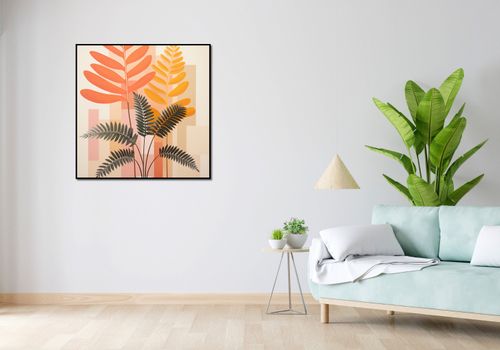 Plakat 90x90cm Harmonia Natury na Arena.pl