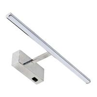 Kinkiet LAMPA ścienna KANARYA 03575 Ideus metalowa OPRAWA listwa LED 8W 4000K galeryjka chrom