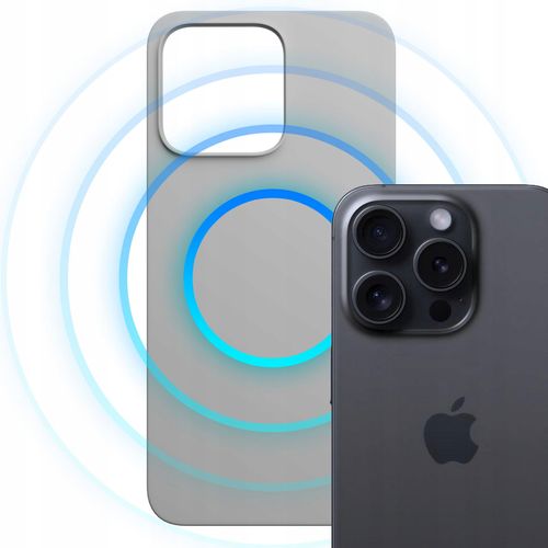 ETUI DO IPHONE 16 PRO MAX 3MK MAGSILICONE TITANIUM na Arena.pl