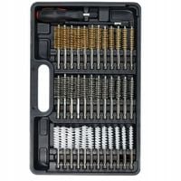 Zestaw Szczotek do Czyszczenia Gniazd Wtryskiwaczy 38 Elementów Kraft&Dele