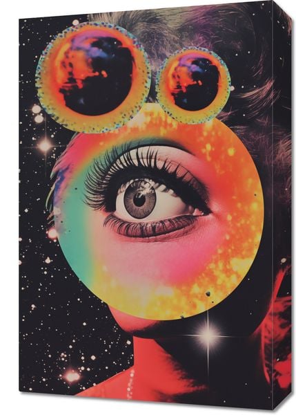 Obraz 40x60cm Oko w Kosmosie zdjęcie 1