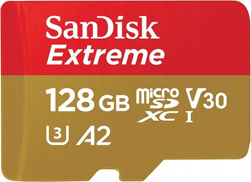 Karta Pamięci SanDisk Extreme 128GB microSD + Adapter SD na Arena.pl