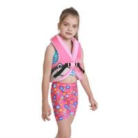dziecięca piankowa kamizelka ratunkowa master evee 25 - 35 kg - różowa