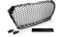 Grill Atrapa AUDI A4 B9 15- MATOWY SZARY RS-STYLE