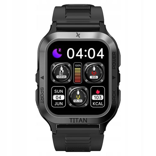 Smartwatch MAXCOM FW67 Titan Pro Grafit 55mm na Arena.pl