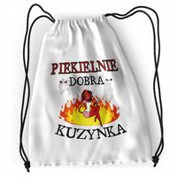 Plecak Dla Kuzynki Sportowy Szkolny Worek Torba Z Nadrukiem Ze Zdjęciem