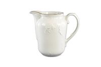 DZBANEK PORCELANOWY NA MLEKO SOK ĆMIELÓW ROCOCO BIAŁY ZŁOTY PASEK 3604 1 L