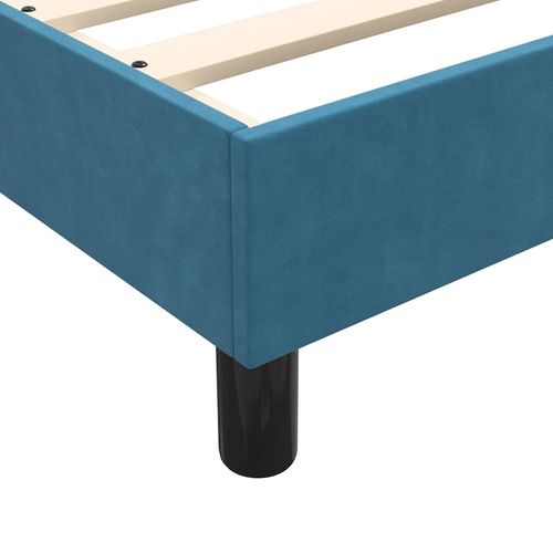 Łóżko typu Box Spring bez materaca Ciemnoniebieskie 80x220 cm na Arena.pl