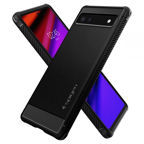 spigen rugged armor google pixel 6a matte black na Arena.pl