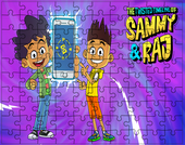 Puzzle tradycyjne Sammy i Raj w pętli czasu