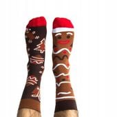 Skarpetki ŚWIĄTECZNE El Gingero 40-43 - Śmieszne skarpetki bawełniane