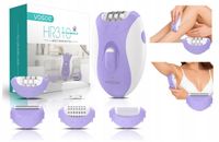 Depilator Dla Kobiet Golarka Damska Do Nóg Pach Bikini Ciała Stóp 4W1