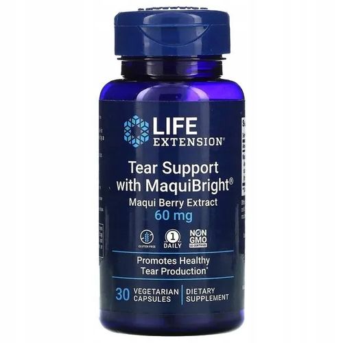 Life Extension Tear Support with MaquiBright (Ekstrakt z Jagód Maqui) 60mg, na Arena.pl