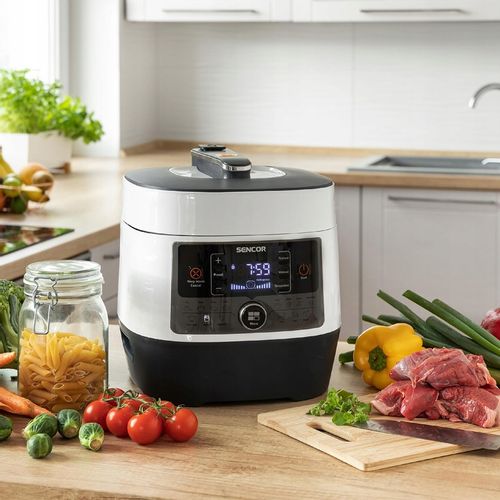 Multicooker szybkowar elektryczny 1000W 5,7L 14 PROGRAMÓW Sencor SPR 3600WH na Arena.pl
