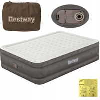 Materac Dmuchany Dwuosobowy Łóżko z Pompką 230V Bestway 69050 203x152x46cm