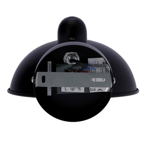 Durio kinkiet 1x40W E14 czarny zdjęcie 12