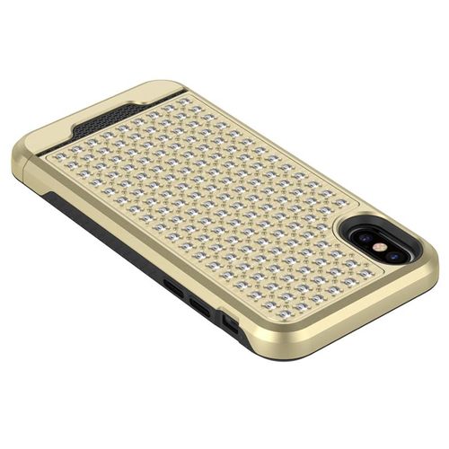 Etui do iPhone X (Gold/Black) na Arena.pl