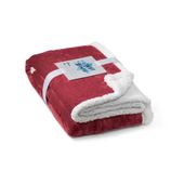 Koc polarowy 190 g/m² Burgund