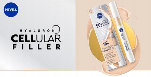 Krem pod oczy NIVEA Hyaluron Cellular naturalny na Arena.pl