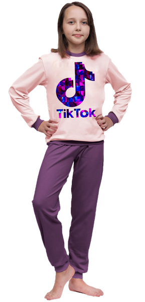 Piżama dziecięca Tik Tok zdjęcie 2