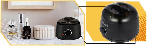 PODGRZEWACZ WOSKU + TWARDY WOSK 400g+100 PATYCZKÓW ZESTAW DO DEPILACJI na Arena.pl