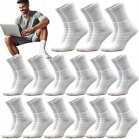 15x POLSKIE SKARPETY męskie zimowe bawełniane grube FROTTE 43-46