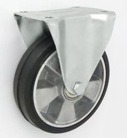 KOŁO ALUMINIUM+GUMA 180MM OBUDOWA STAŁA A53G - KL180 A53G