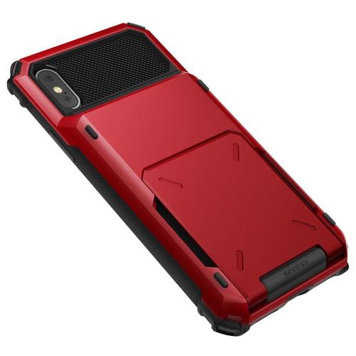 Etui VRS Design Damda Folder iPhone X Red na Arena.pl