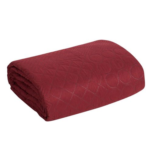 Narzuta dekoracyjna BONI-5 220x240 patchwork ceglana na Arena.pl