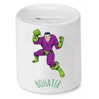 Skarbonka Dla Dzieci Bohater Prezent Z Nadrukiem Ze Zdjęciem