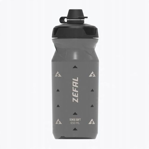 Bidon rowerowy Zefal Sense Soft 65 No-Mud 650 ml smoked black 650 ml na Arena.pl