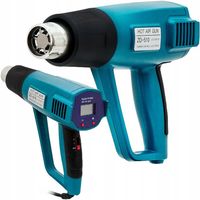 OPALARKA ELEKTRYCZNA 2 BIEGI 1500W 300°C-650°C WYŚWIETLACZ LCD + 3 DYSZE