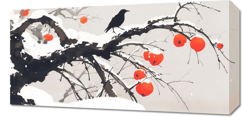 Obraz 60x30cm Wschodnia Akwarela zdjęcie 1