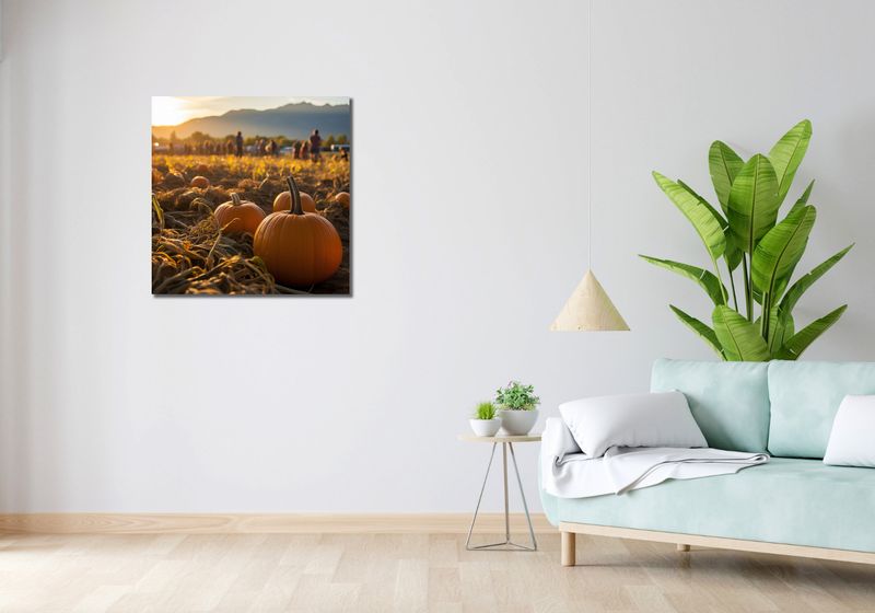 Obraz 70x70cm Złota Jesień zdjęcie 2