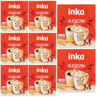 Inka Rozpuszczalna kawa zbożowa klasyczna 150 g x 8 sztuk